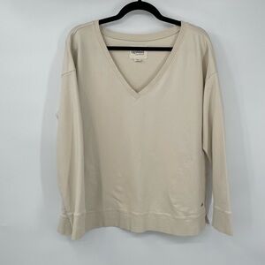 Up West Beige Long Sleeve Shirt